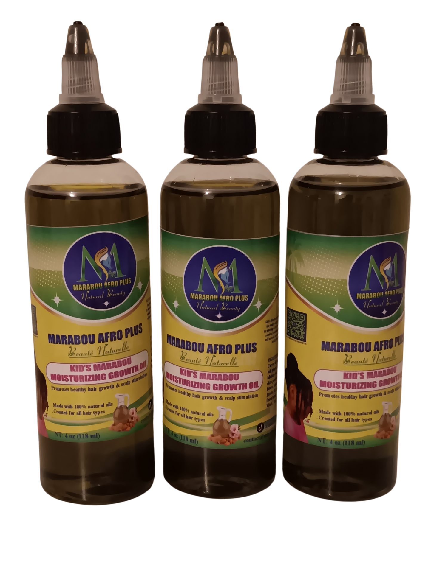 Set of 3 Growth Oil